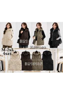 Kurtki kamizelki damskie (M-2XL) 1513