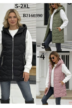 Kurtki kamizelki damskie (S-2XL) B2160390