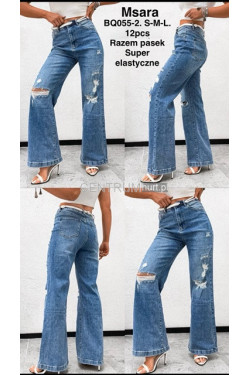 Jeansy damskie (S-L) BQ055-2