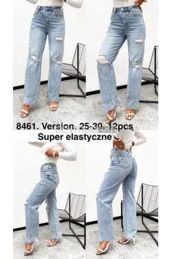 Jeansy damskie (25-30) 8461