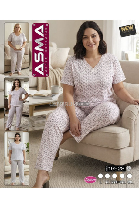 Piżama damska (L-4XL) 1