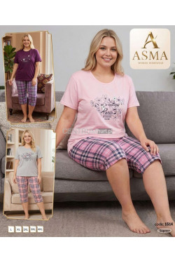 Piżama damska (L-4XL) 1514