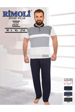 Piżama męska (M-2XL) 2020