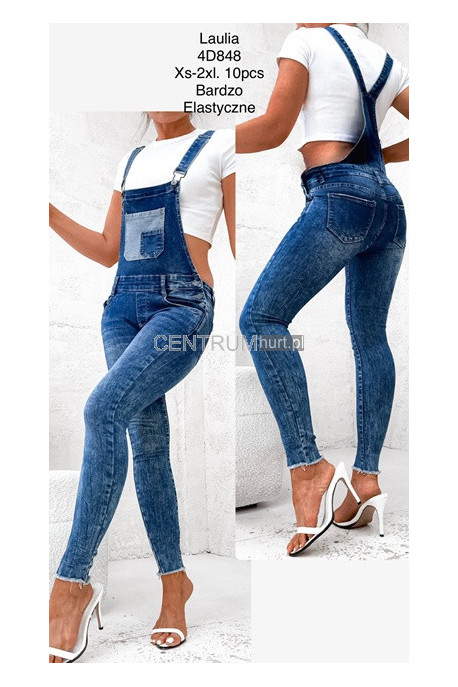Ogrodniczki jeansowe damskie (XS-2XL) 1