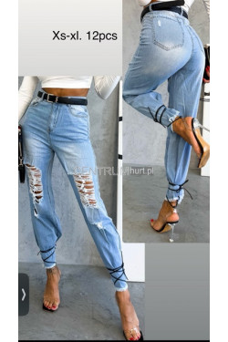 Jeansy damskie (XS-XL) 1211