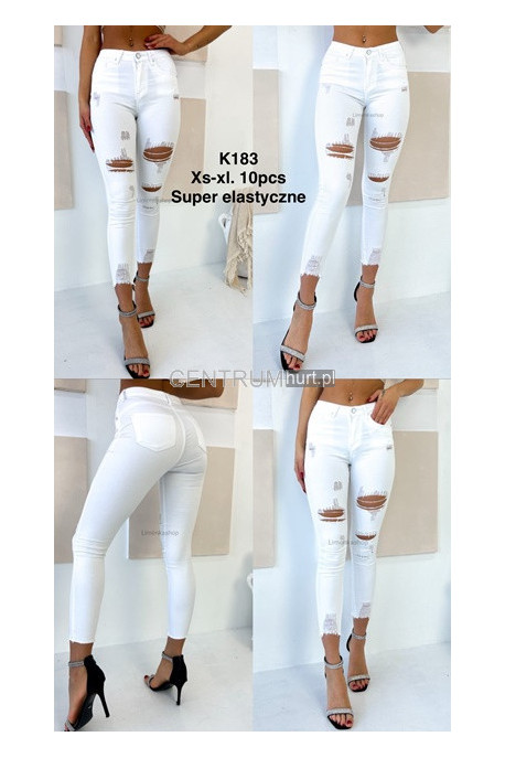 Jeansy damskie (XS-XL) 2