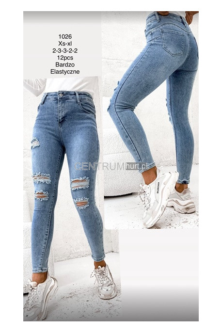Jeansy damskie (XS-XL) 2