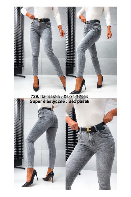 Jeansy damskie (XS-XL) 2