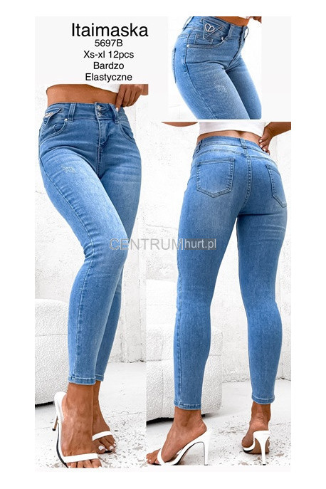 Jeansy damskie (XS-XL) 2