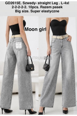 Jeansy damskie (L-4XL) GD2615E