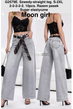 Jeansy damskie (S-2XL) G2579E