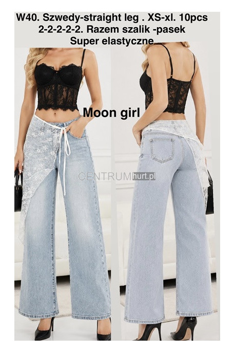 Jeansy damskie (XS-XL) 2
