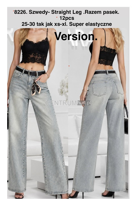 Jeansy damskie (XS-XL) 2