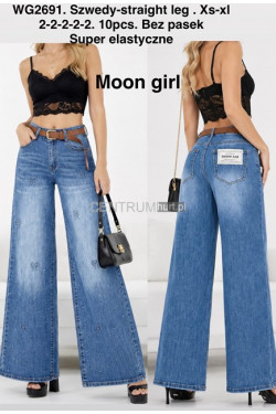 Jeansy damskie (XS-XL) WG2691
