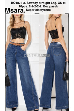 Jeansy damskie (XS-XL) BQ1878-3