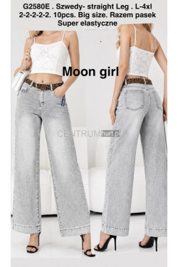 Jeansy damskie (L-4XL) G2580E
