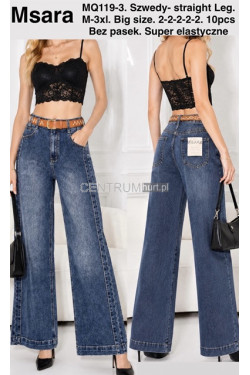 Jeansy damskie (M-3XL) MQ119-3