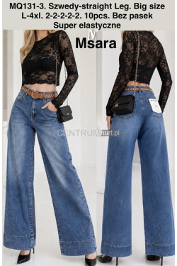 Jeansy damskie (L-4XL) MQ131-3