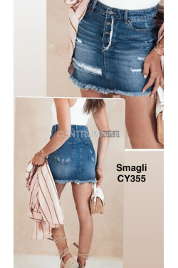Spódnica jeansowa damska (XS-XL) CY355