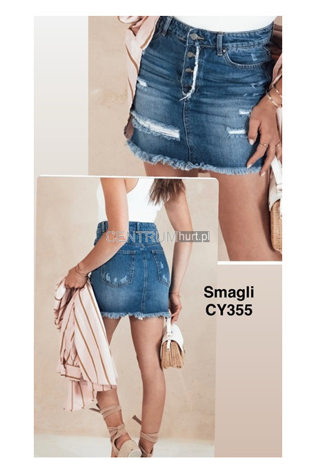 Spódnica jeansowa damska (S-2XL) 2