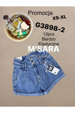 Szorty jeansowe damskie (XS-XL) G3898-2