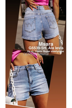 Szorty jeansowe damskie (XS-XL) G5539-5H
