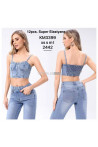 Topy jeansowe damskie (XS-XL) 1