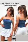 Topy jeansowe damskie (XS-XL) 1