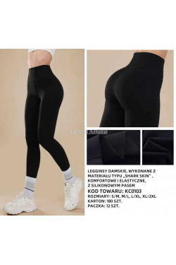 Leginsy damskie (S-2XL) KC0103