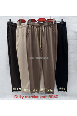 Spodnie damskie Tureckie (XL-4XL) 8040