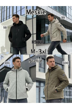 Kurtki męskie przejściowe (M-3XL) K9770
