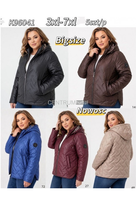 Kurtki damskie przejściowe (3XL-7XL) 1