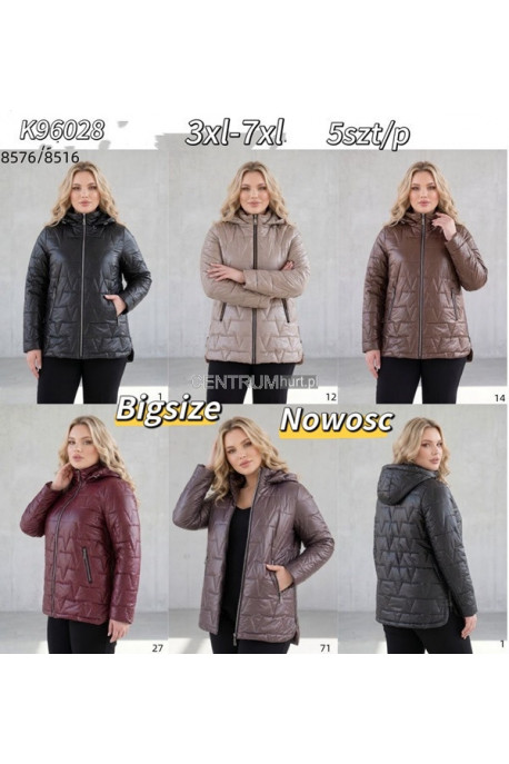 Kurtki damskie przejściowe (3XL-7XL) 1