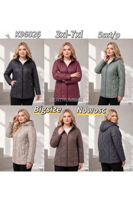 Kurtki damskie przejściowe (3XL-7XL) 1