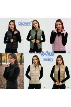 Kurtki kamizelki damskie (S-2XL) K98233