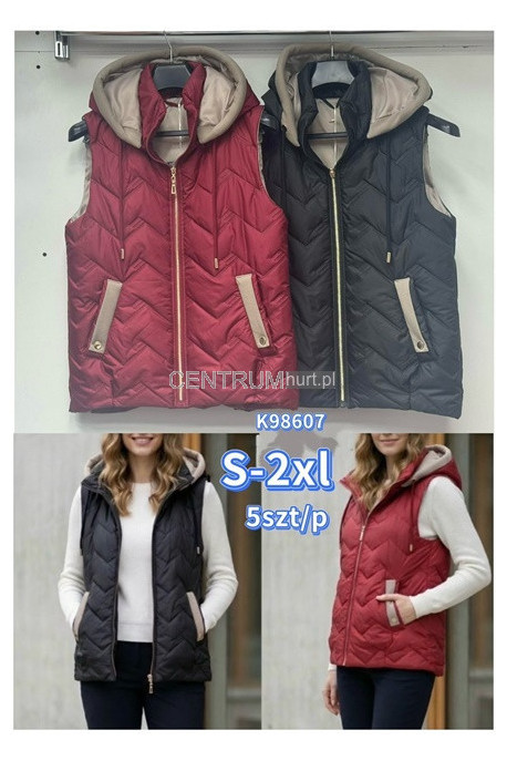 Kurtki kamizelki damskie (S-2XL) 1