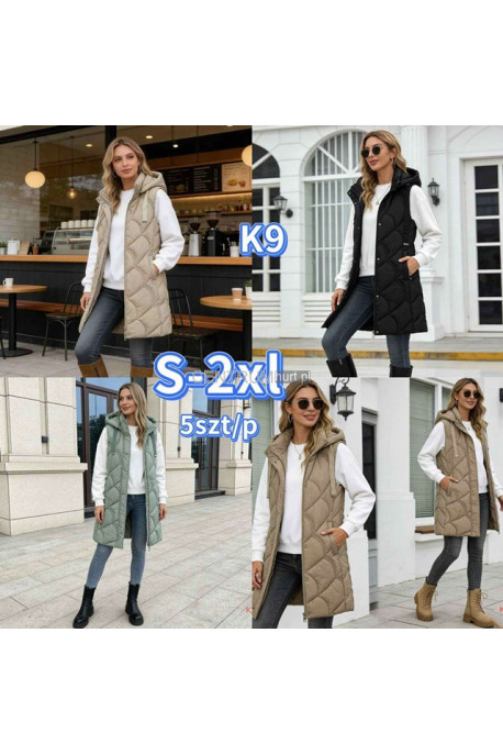 Kurtki kamizelki damskie (S-2XL) 1