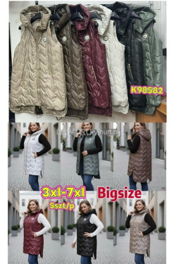 Kurtki kamizelki damskie (S-2XL) K98582