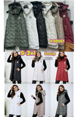 Kurtki kamizelki damskie (S-2XL) K98581