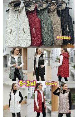 Kurtki kamizelki damskie (S-2XL) K98586