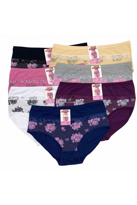 Majtki damskie (XL-3XL) 8037