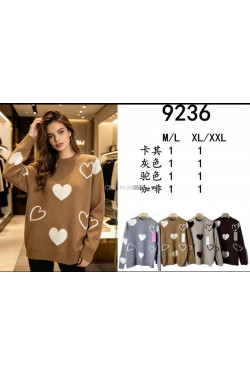 Sweter damski (M-2XL) 9236
