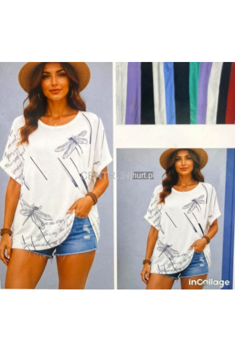 Bluzka damska nadwymiar (xL-3XL) 200701
