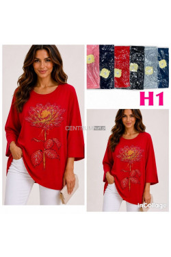 Bluzka damska (2XL-5XL) H1A54