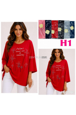 Bluzka damska (2XL-5XL) H1A55