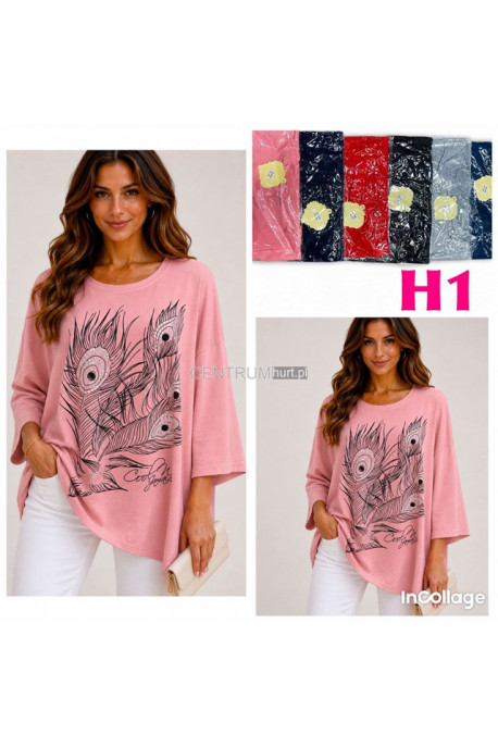 Bluzka damska (2XL-5XL) H1A