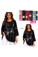 Bluzka damska (2XL-5XL) H1A