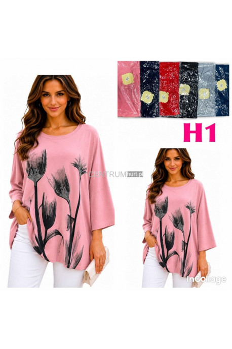 Bluzka damska (2XL-5XL) H1A