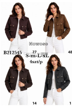 Kurtki damskie przejściowe (S-XL) B212545