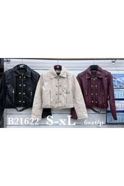 Kurtki skórzane damskie (S-XL) B21622
